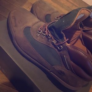 Beef and broccoli timberland boots size 10.5